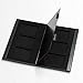 MERFET 6 Slots Aluminum Memory Card Storage Box Sd Card Case Holder Carrying Case for Sandisk/Kingston/Transcend/Samsung/iPhone Sd Micro Sd T-Flash Card