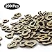 VICTONY DLOnline 200pcs Wooden Hollow Love Heart Rustic Wedding Table Scatter Decoration Crafts Wedding Decorations,Heart Decorations