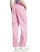 Cherokee Women's Workwear Scrubs Pull-On Pant, Pink Blush, Medium