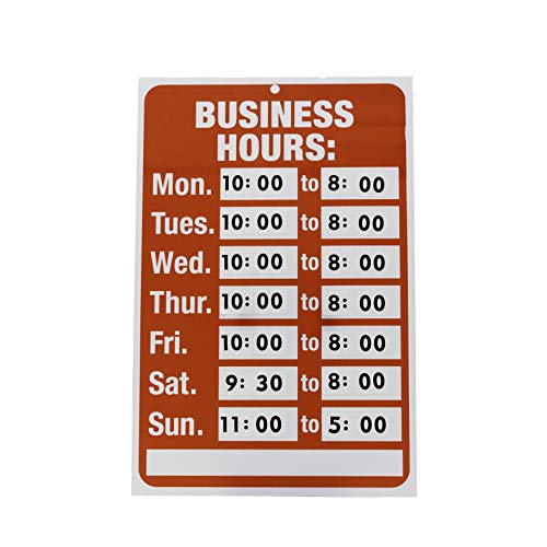 Open Sign LED Neon, Large 23" x 14". Also Includes: Open/Closed Hanging Sign, Business Hours Sign (All 3 Included) Value Pack | LED Open Sign - Flashing & Solid Light for Higher Visibility - Thumbnail 4
