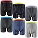 KAYIZU Men's Underwear Ultra Soft Cotton Stripe Boxer Brief (6-Pack) Medium