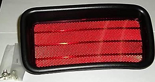 Genuine Mitsubishi Rear Bumper Reflector AND Bracket Left (Driver) Side MR439715 MR416757 Montero Sport 1999 2000 2001 2002 2003 2004