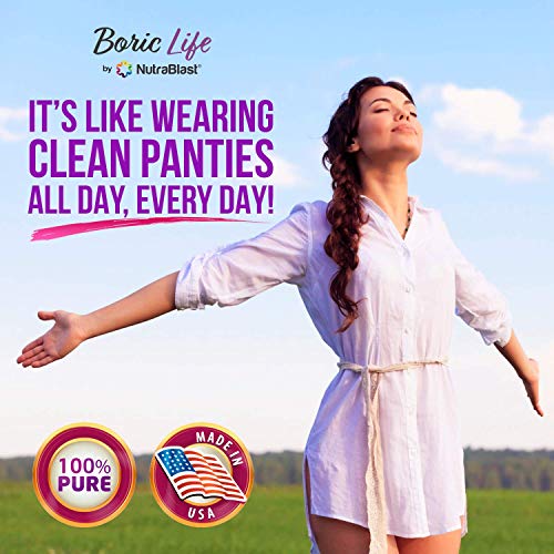 5 NutraBlast+Boric+Acid+Vaginal+Suppositories