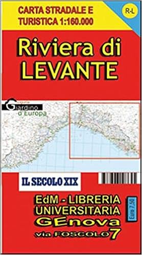 Rl Riviera Di Levante Carte Stradale Della Riviera Ligure Di Levante 9788896107645 Amazon Com Books Carta Geografica Liguria Levante