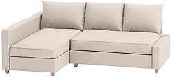 Durable Polyester Flax Friheten Sleeper Sofa Cover