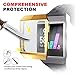 Haojavo Screen Protector for Fitbit Ionic Case, 5 Pack Slim Fit TPU All-Around Full Front Screen Protective Case for Fitbit Ionic Smart Watch Bands Accessories