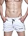 SEOBEAN Mens Low Rise Sports Running Mesh Training Shorts