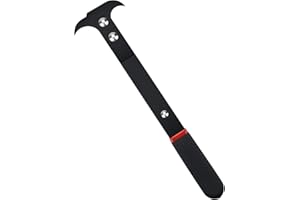 BESTONG Universal Seal Puller Tool - Dual Hook Design for Oil & Grease Seal Removal | 12.5" Leverage Handle | Fits Cars, Trucks, Machinery | Heavy-Duty Automotive Seal Extractor