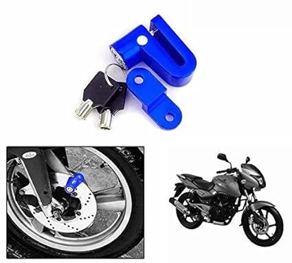 disc brake lock for two wheelers