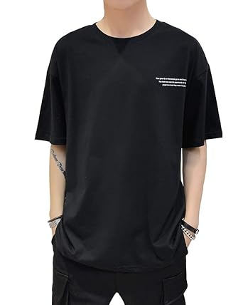 Amazon Faston Tシャツ メンズ 半袖 Tシャツ 七分袖 五分袖 無地