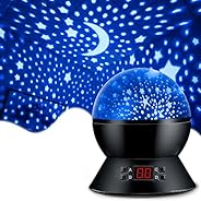MOKOQI Star Projector Night Lights for Kids With Timer, Gifts for 1 - 14 Year Old Girl and Boy, Room Lights fo