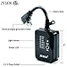 ZESEN Outdoor/Indoor Dual Outlet Timer Heavy Duty Photocell Light Sensor with Remote Control, 3-pin Grounded ETL Listed (Battery Included)