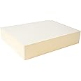 75% Cotton 25% Linen Business Paper, 500 Sheets 8.5"x11" Resume Paper Ivory, 85gsm Won't Get Wet Cotton Paper for Printing (Low Starch)