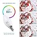 E12 LED Bulb,Acaxin LED Candelabra Bulbs 6W 60 Watt Equivalent, 600 Lumen,Natural Daylight White 4000K Chandelier Light Bulbs for Ceiling Fan,Non-Dimmable,6 Pack