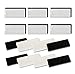Replacement Filter Accessory Kit for Ecovacs DEEBOT N79 Robotic Vacuum Cleaner ( 10pcs of Filters & 10pcs of Sponges kit )