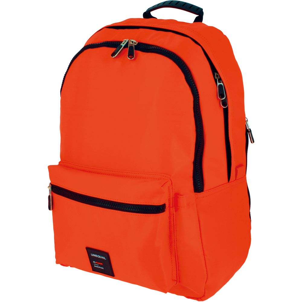 Grafoplás 37502752 Unequal Fluor Collection School Backpack, Orange, 31.5 x 43 x 20 cm