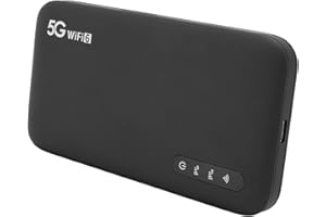 GOWENIC Portable 5G Hotspot High Speed Router for Home and Travel, Supports 16 Devices, 6100mAh, WiFi 6 for On-The-Go