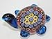 Murano Design Glass Art Multicolor Turtle Paperweight 4