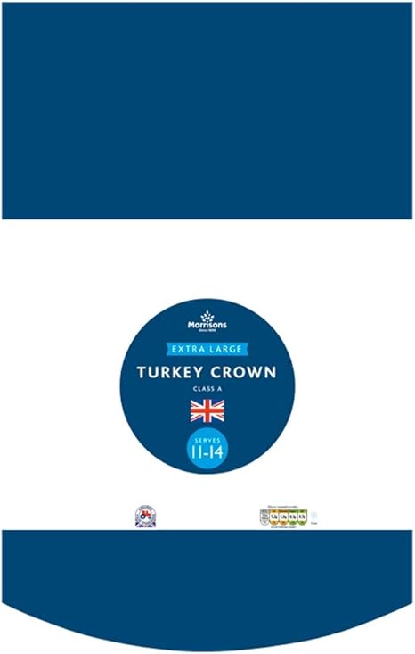 Morrisons Extra Large Crown Turkey (Frozen): Amazon.co.uk: Grocery