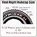 BDK KT-1000- King1 Silver Hub Caps (Wheel Covers) for Toyota Camry 16” – Four (4) Pieces Corrosion-Free & Sturdy – Full Heat & Impact Resistant Grade – OEM Replacement
