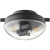 Quorum 1370-69 Transitional LED Patio Light Kit in Black Finish,