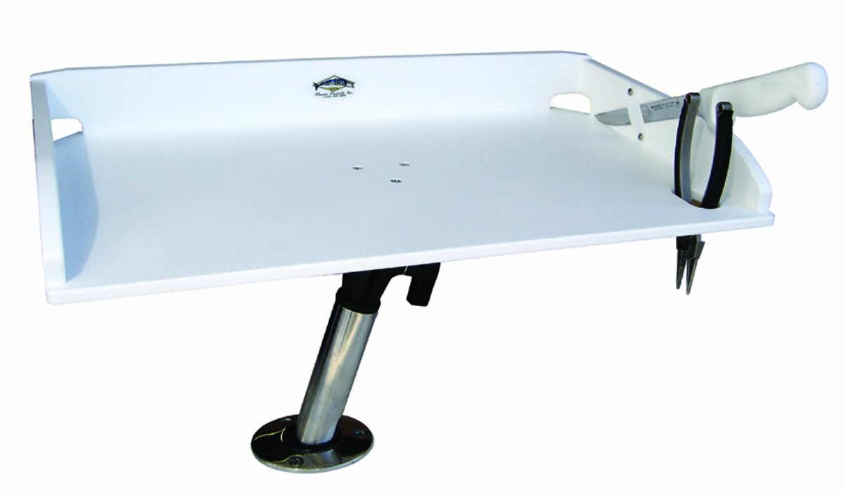 Bait Board Swivel Mount Cutting Reel Table Holder Boat Fishing ROD NOT