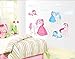 ufengke Cartoon Princess and Unicorn Wall Decals, Children's Room Nursery Removable Wall Stickers Murals