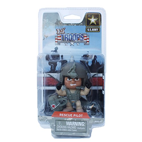 Lil' Troops 3" Military Action Figures Rescue Pilot