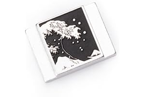 Kanagawa Wave Pattern Camera Metal Hot Shoe Cover for Sony A1 A7C A7CR A7CII A7R A7M2 A7M3 A6700 A6600 A6500 A6400 A6300 (Alu