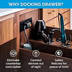 Docking Drawer Blade In-Drawer Outlet. (2) 15 amp
