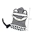 Tirrito HEEMAA-Winter Kids Warm Fox Animal Hats Knitted Coif Hood Scarf Beanies for Autumn Winter (Gray)