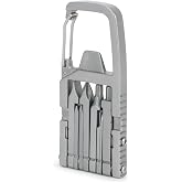 Generic 12 in 1 Keychain Multitool Screwdriver Bit Folding Multi Tool Bottle Opener Portable Pocket Tool for Outdoors Camping