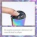 BORN PRETTY Nail Stamper holographic Head colorful Handle Shining Clear Silicone Stamper for Nail Art Stamping Plate
