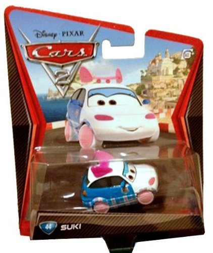 Disney Pixar CARS 2 Movie 1:55 Die Cast Car Suki # 44