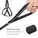 CROPAL Dog Leash Harness with Traffic Handle, Reflective, Super Soft, Double Layer and Adjustable Heavy Duty Dog Leash Collar for Medium and Large Dogs