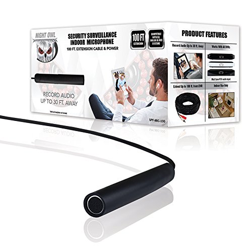 Night Owl Security Security Surveillance Indoor Microphone