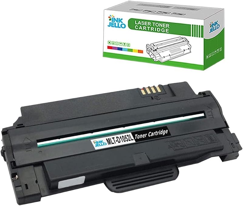 InkJello MLT-D1052L Black Toner for Samsung ML-1910 SCX-4600 SF-650 Printers
