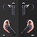 Bluetooth Headset 22 Working Hours, CSR V4.1 Wireless Headphones, Hands-Free Voice Recognition, Bluetooth Headphones Paring two Equipment, Sweat-Proof Trucker Headset, Earpiece Stereo Hook Package