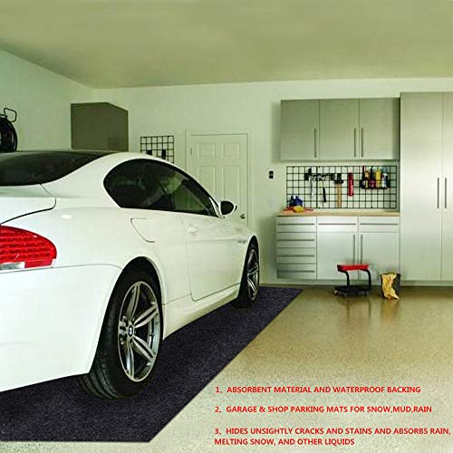 Garage Floor Mats,Parking Mat for Under Cars, Absorbent,Waterproof
