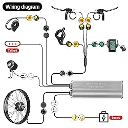BAFANG 48V 1000W Rear Hub Motor : 26 Inch Fat Tire
