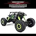 2.4Ghz 1/18 RC Rock Crawler Vehicle Car 4 WD High Speed Remote Control Monster Off Road Truck RTR (Green)