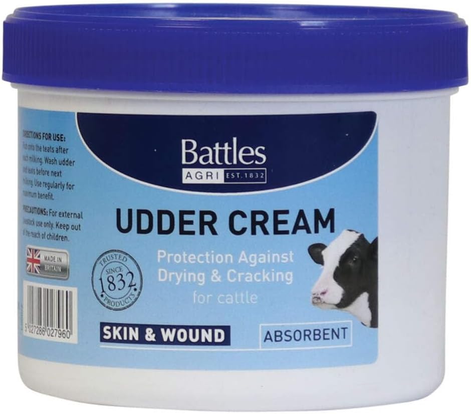 Battles The Original Udder Cream White 400g Brand Battles