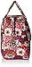 Vera Bradley Women's Cotton Grand Travel Bag, Rosewood, One Size
