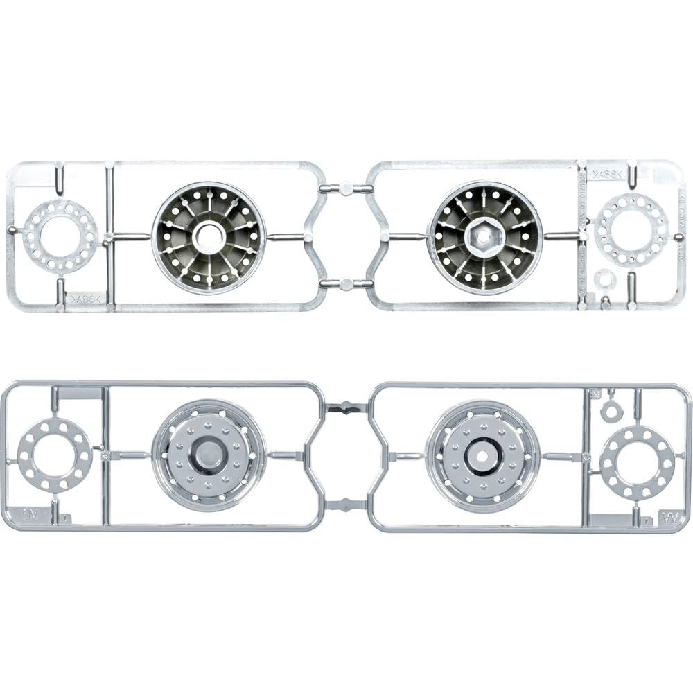 Tamiya 56519 – Radio Control – Chrome Rim Accessory 30 mm.