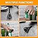 OUTERDO Deburring External Chamfer Tool, Stainless Steel Remove Burr Repairs Tools, Hexagon Shank Deburring Tool Black