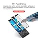 BlackBerry PRIV Screen Protector Glass,Zwirelz BlackBerry PRIV Tempered Glass Screen Protector for BlackBerry PRIV- 9H Hardness/Crystal Clear/Anti-Bub (Black Screen Protector)