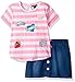 Limited Too Girls' Fashion Top and Skort Set (More Styles Available)