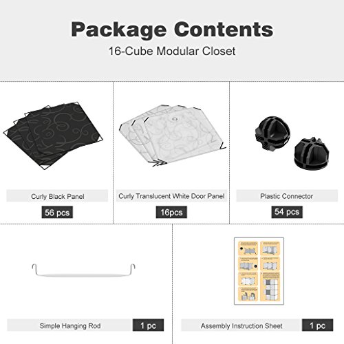 6 LANGRIA+16+Cube+Storage+Modular+Organizer