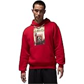Nike Jordan Jumpman Chimney Fleece Christmas Pullover Mens Small Red