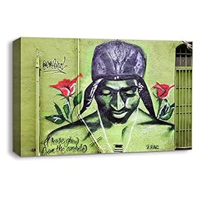 signwin Canvas Wall Art Creative Graffiti Canvas Prints...